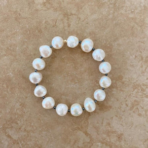 NUGGET PEARL BRACELET