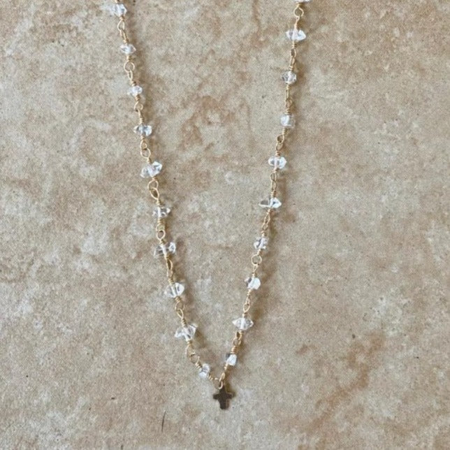 HERKIMER DIAMOND NECKLACE