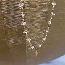 Load image into Gallery viewer, Herkimer diamond necklace
