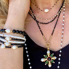 Load image into Gallery viewer, Black Spinel Necklace - Makeda
