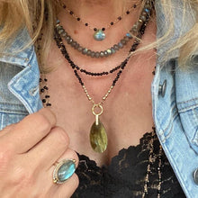 Load image into Gallery viewer, Black Spinel Necklace - Makeda
