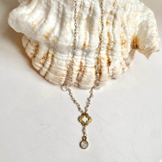 BLUE LACE AGATE  - MISTY