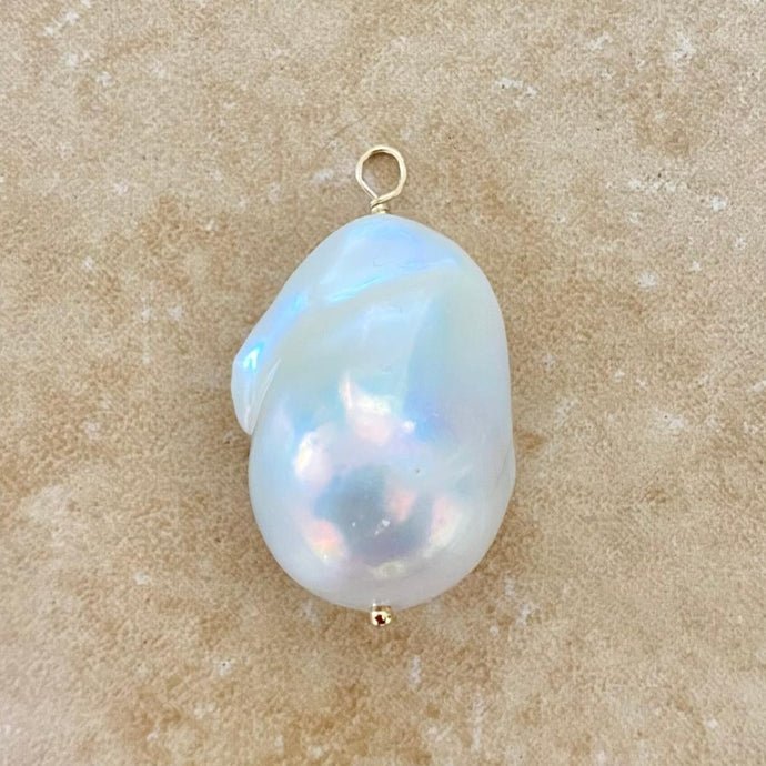 FIREBALL PEARL PENDANT