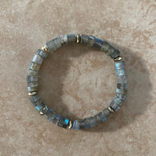 Load image into Gallery viewer, LABRADORITE BRACELET SET - AURORA
