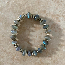 Load image into Gallery viewer, LABRADORITE BRACELET SET - AURORA
