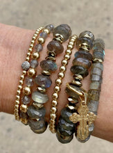 Load image into Gallery viewer, LABRADORITE BRACELET SET - AURORA
