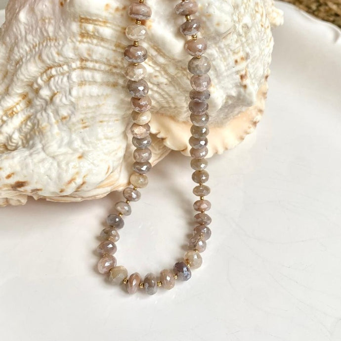 MOONSTONE NECKLACE - SPLASH