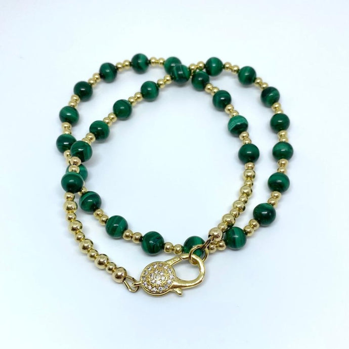 MALACHITE NECKLACE - ZEN