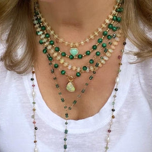 Malachite Necklace - Zen