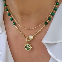 Load image into Gallery viewer, MALACHITE NECKLACE - ZEN
