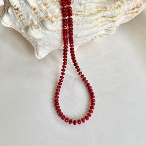 Ruby Necklace - Rioja