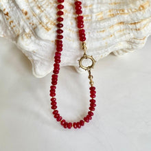 Load image into Gallery viewer, Ruby Necklace - Rioja
