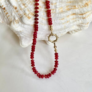 RUBY NECKLACE - RIOJA