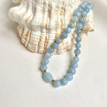 Load image into Gallery viewer, Aquamarine Necklace - Mare
