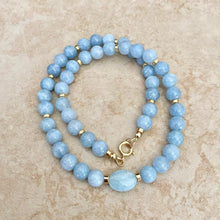 Load image into Gallery viewer, Aquamarine Necklace - Mare

