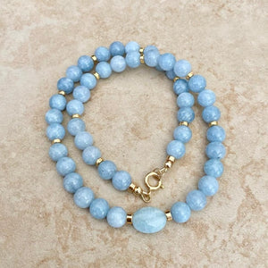 AQUAMARINE NECKLACE - MARE