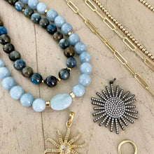 Load image into Gallery viewer, Aquamarine Necklace - Mare
