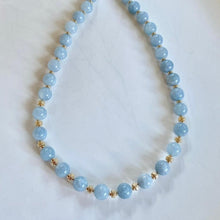 Load image into Gallery viewer, Aquamarine Necklace - Mare
