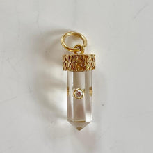 Load image into Gallery viewer, Clear Quartz Pendant
