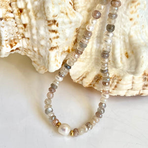 MOONSTONE NECKLACE - LARIA