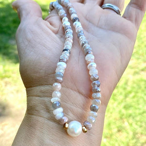 MOONSTONE NECKLACE - LARIA