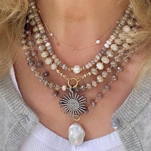 MOONSTONE NECKLACE - LARIA