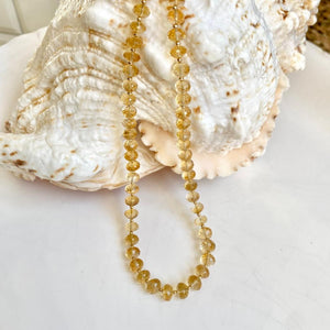 CITRINE NECKLACE - GOLDA