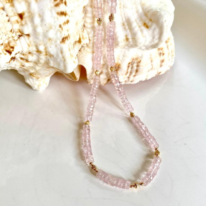 MORGANITE NECKLACE - MIA