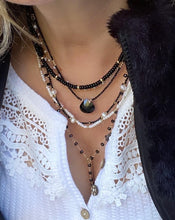 Load image into Gallery viewer, Black Spinel Necklace - Athena
