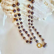 Load image into Gallery viewer, PEARL NECKLACE - ROYAL
