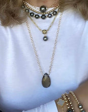 Load image into Gallery viewer, SMOKY QUARTZ NECKLACE - FUME

