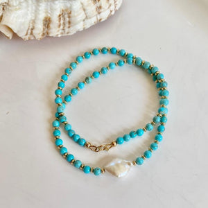 TURQUOISE NECKLACE - IVY