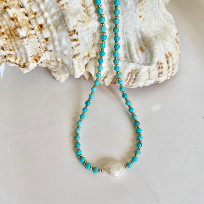 TURQUOISE NECKLACE - IVY