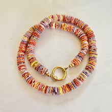 Load image into Gallery viewer, Rainbow Shell Necklace
