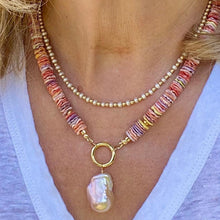 Load image into Gallery viewer, Rainbow Shell Necklace
