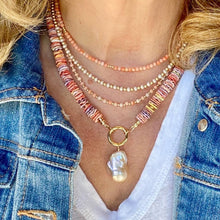 Load image into Gallery viewer, Rainbow Shell Necklace
