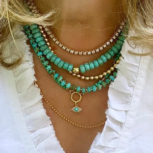 TURQUOISE NECKLACE - SERAFINE
