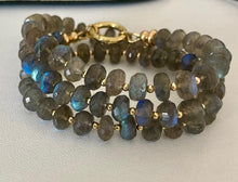 Load image into Gallery viewer, Long Labradorite Necklace - Shimmy
