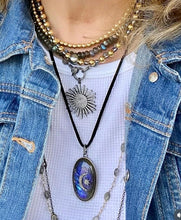 Load image into Gallery viewer, Long Labradorite Necklace - Shimmy
