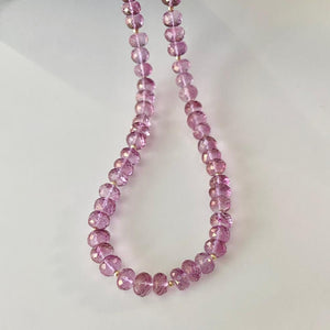 Pink Quartz Necklace - Kari