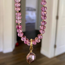 Load image into Gallery viewer, Pink Quartz Necklace - Kari
