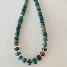 Load image into Gallery viewer, Black Opal Necklace - Aisha
