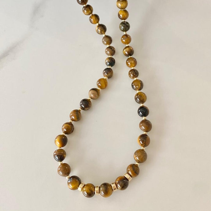 Tiger Eye Necklace - Maxima