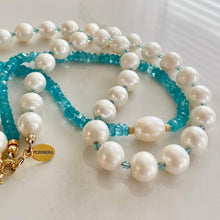 Load image into Gallery viewer, Apatite Necklace - Sky
