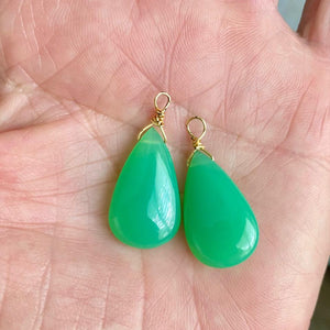 Chrysoprase Drop