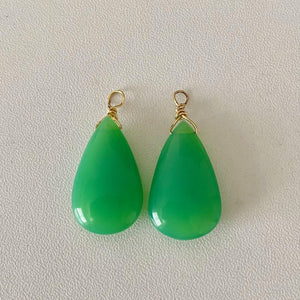Chrysoprase Drop
