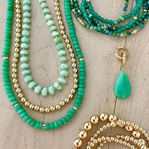 Chrysoprase Drop