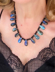 Labradorite Fringe Necklace - Sola