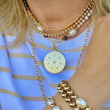 Load image into Gallery viewer, Gold Beaded Necklace
