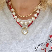Load image into Gallery viewer, Gold Beaded Necklace
